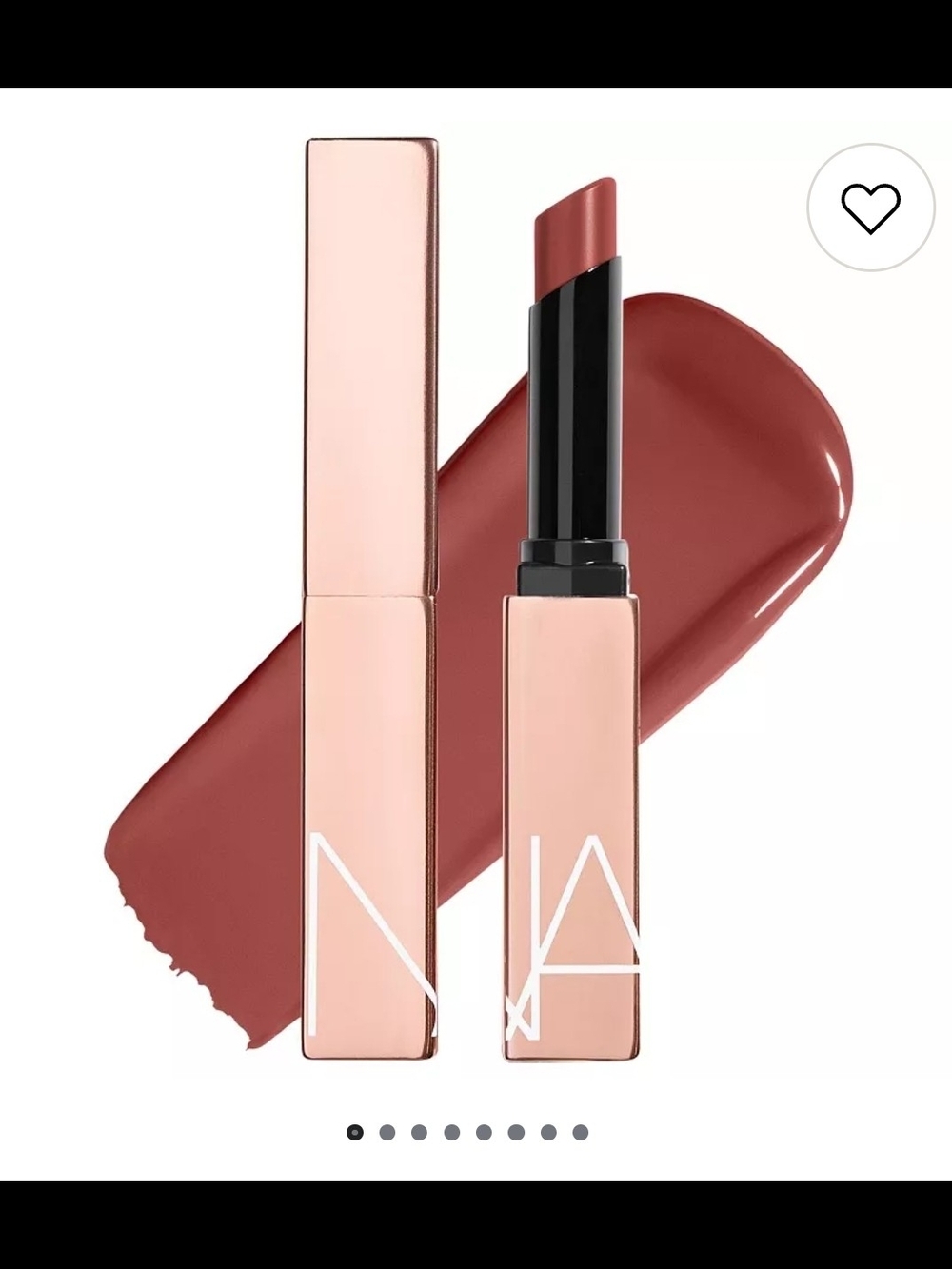 NARS Afterglow Sensual Shine Lipstick - Turned On Berry Red New In Box